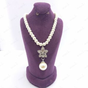 گردنبند زنانه مرواریدی ستاره scarlet bijoux